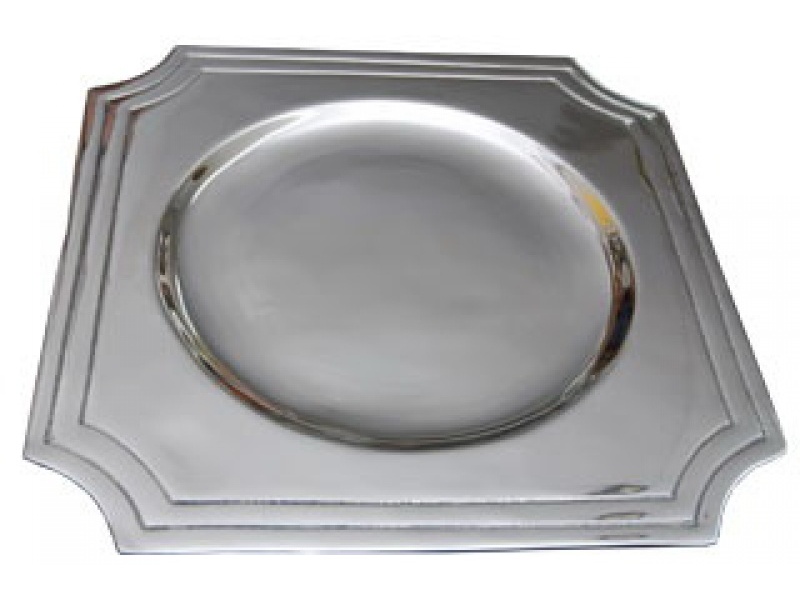 PLATO BASE ZACATECAS ELEGANCE GRANDE DE PEWTER